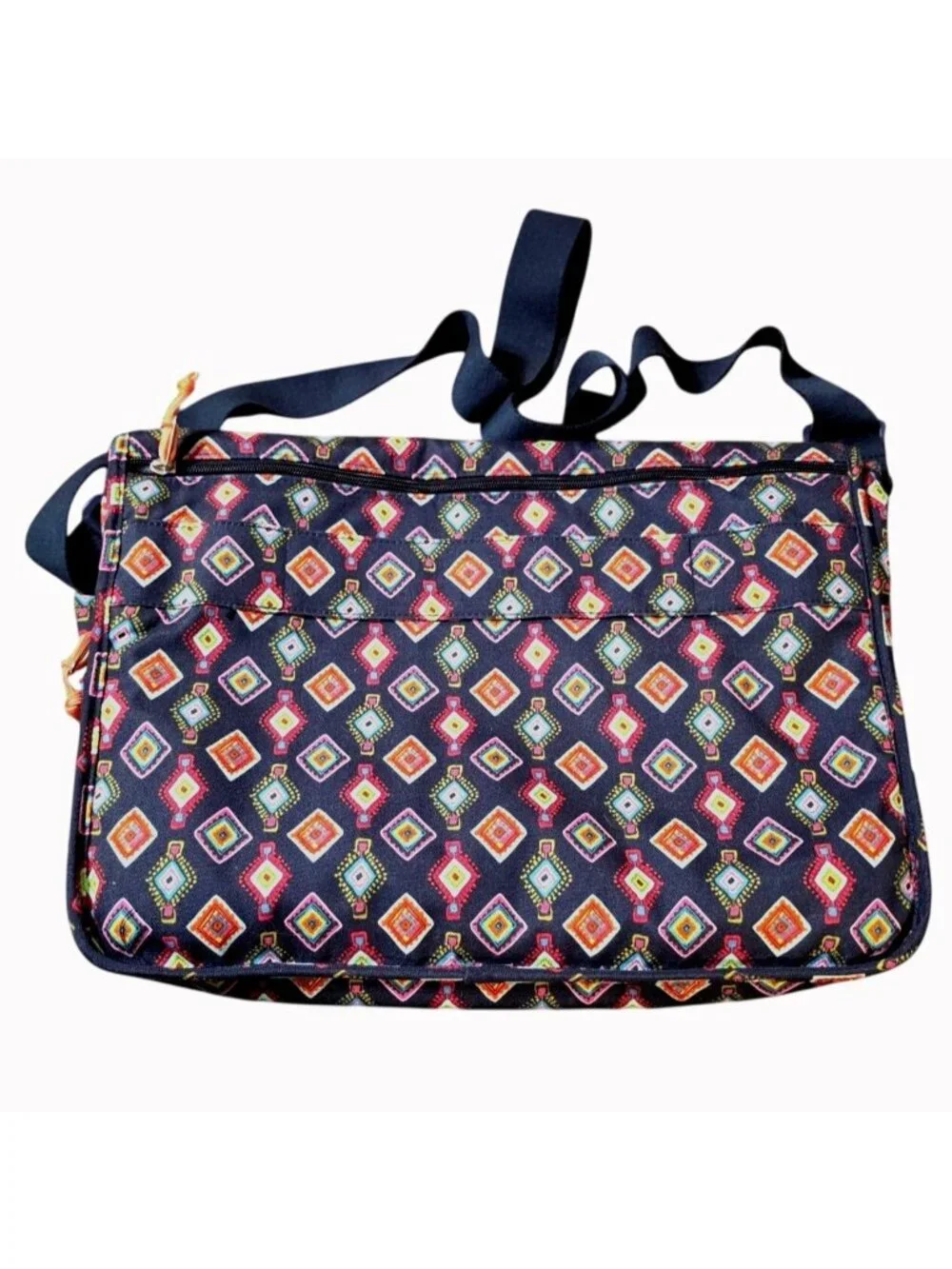 NWT Vera Bradley Lighten Up Laptop Messenger Bag Mini Medallions Crossbody